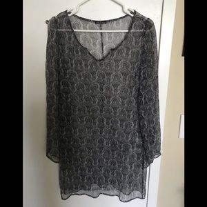 Ella Moss paisley tunic top